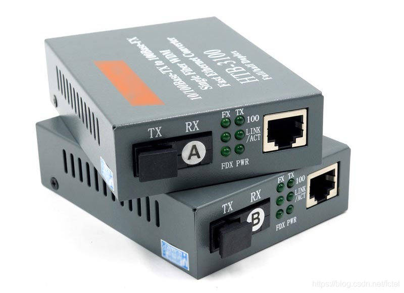 光纖收發(fā)器 一目了然區(qū)分發(fā)射與接收